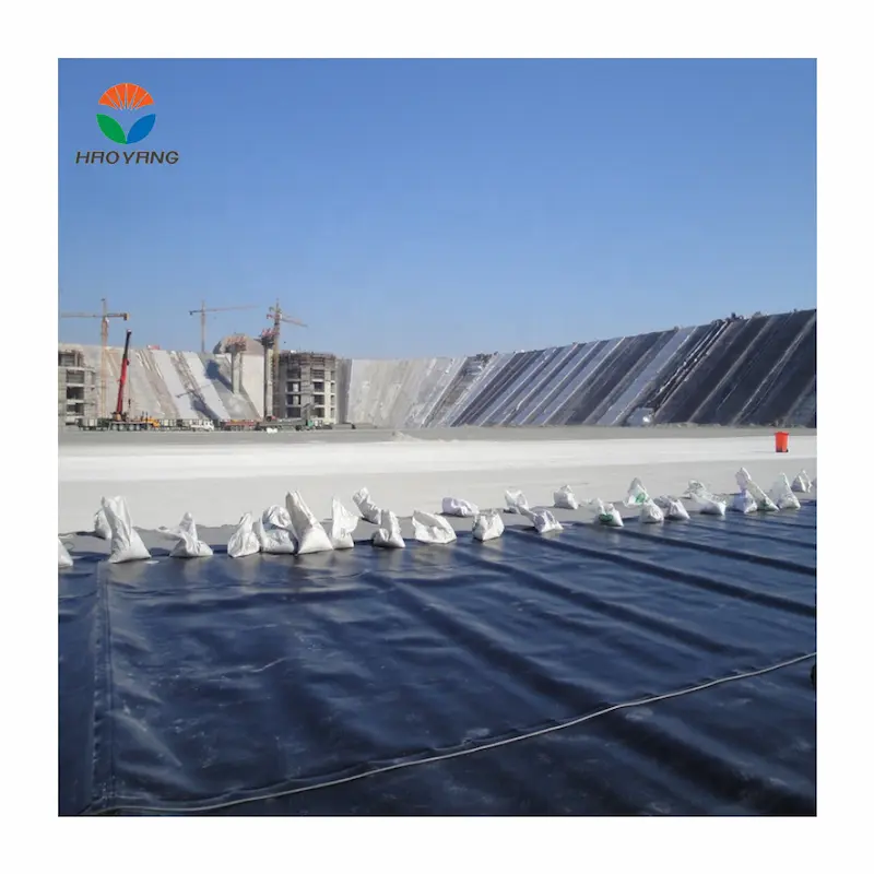 1mm 1.5mm HDPE Geomembrane Pond Liner For Philippines -L